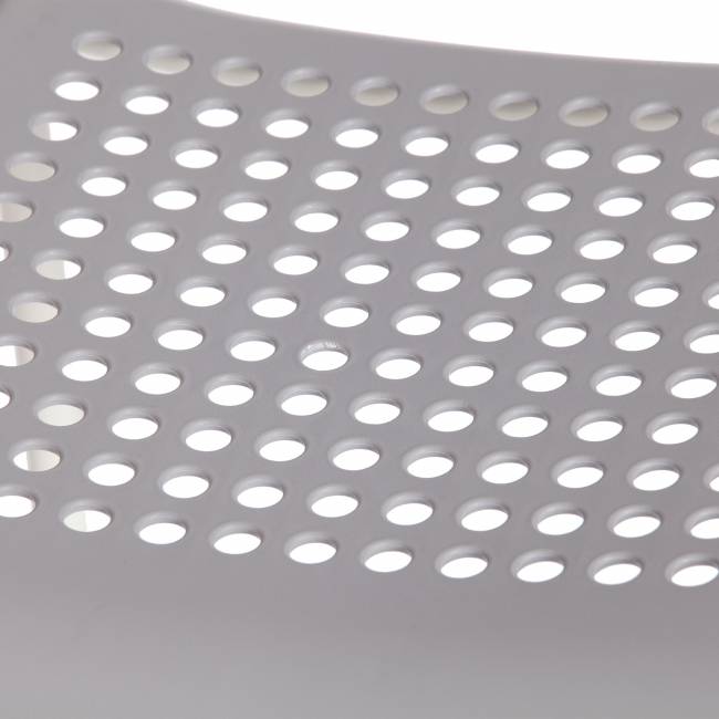 Стул ADDE (mod. C-049) / 1 шт. в упаковке металл/пластик, 39 х 49 х 78 см, Grey (серый) /White (белый) серый, белый металл/пластик