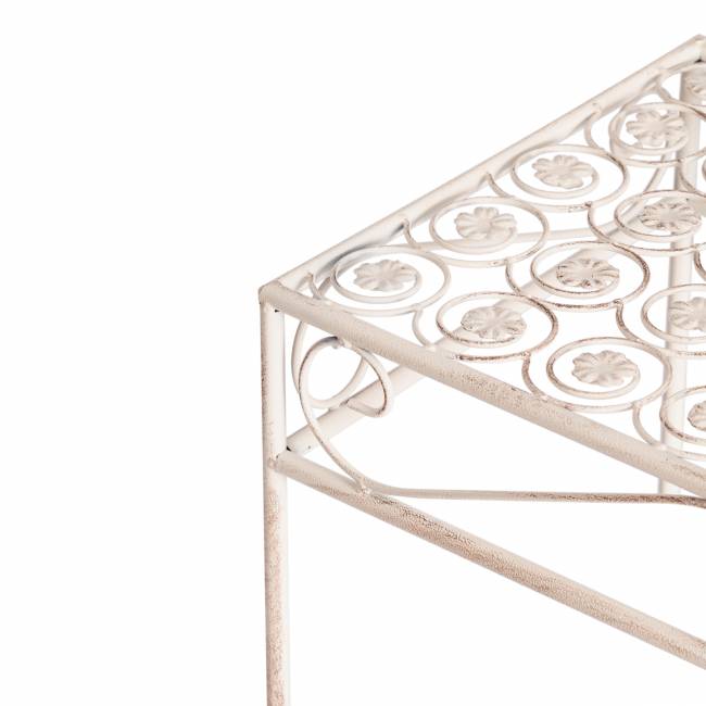 Столики Secret de Maison BEAUTY набор из 3-х штук ( mod. PL08-9993 ) металл, 30х70см/25х60см/20х50см, antique white antique white металл Столики Secret de Maison BEAUTY набор из 3-х штук ( mod. PL08-9993 ) металл, 30х70см/25х60см/20х50см, antique white antique white металл