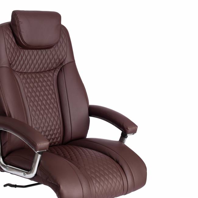 Кресло Trust (max) кож/зам, коричневый/коричневый стеганный/коричневый, 36-36/36-36/6/36-36/06 коричневый/коричневый стеганный/коричневый кож/зам Кресло Trust (max) кож/зам, коричневый/коричневый стеганный/коричневый, 36-36/36-36/6/36-36/06 коричневый/коричневый стеганный/коричневый кож/зам