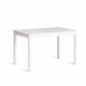 Обеденный комплект Хадсон (стол + 4 стула)/ Hudson Dining Set (mod.0102) МДФ/тополь/меламин, стол: 118х74х73 см, стул: 42,5x46,5x93,5 см, White (белый)