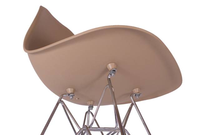 Дизайнерский стул Silva зеленый, основание черный металл