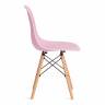 Стул CINDY (EAMES) (mod. 001) / 1 шт. в упаковке дерево бук/металл/сиденье пластик, 51x46x82.5см, светло-розовый/light pink