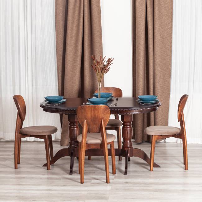 Стул DIAMANTE мягкое сидение / 1 шт. в упаковке бук, 42x42x85см, коричневый, ткань Tenerife Mocco коричневый бук Стул DIAMANTE мягкое сидение / 1 шт. в упаковке бук, 42x42x85см, коричневый, ткань Tenerife Mocco коричневый бук