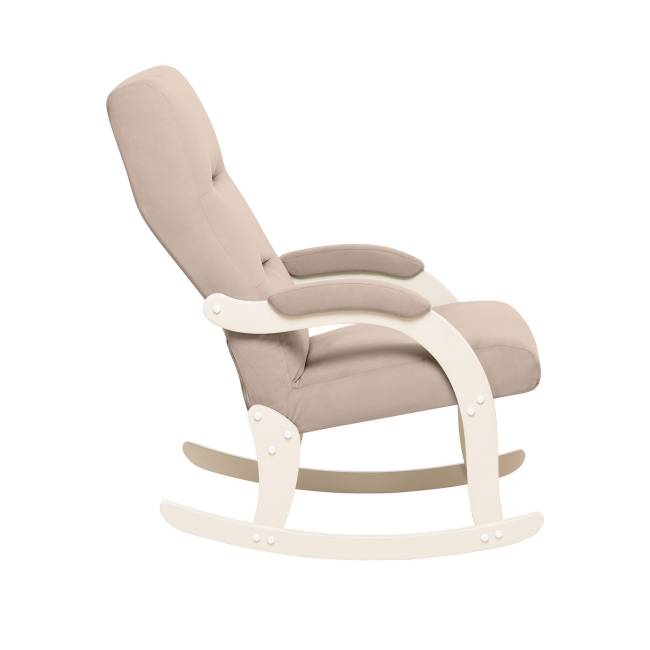Кресло-качалка Leset Дэми Слоновая кость V18 бежевый Кресло-качалка Leset Дэми Слоновая кость V18 бежевый