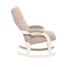Кресло-качалка Leset Дэми Слоновая кость V18 бежевый Кресло-качалка Leset Дэми Слоновая кость V18 бежевый