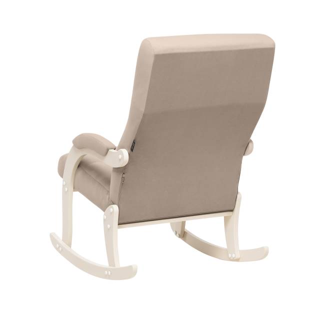 Кресло-качалка Leset Дэми Слоновая кость V18 бежевый Кресло-качалка Leset Дэми Слоновая кость V18 бежевый