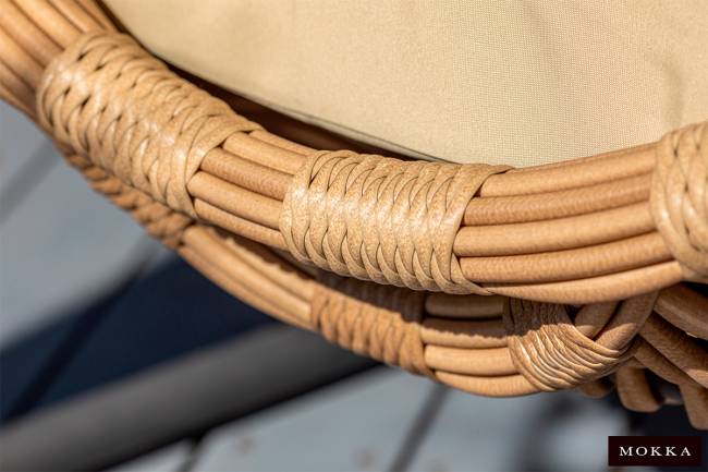 MOKKA MAJORCA подвесное кресло, цвет соломенный