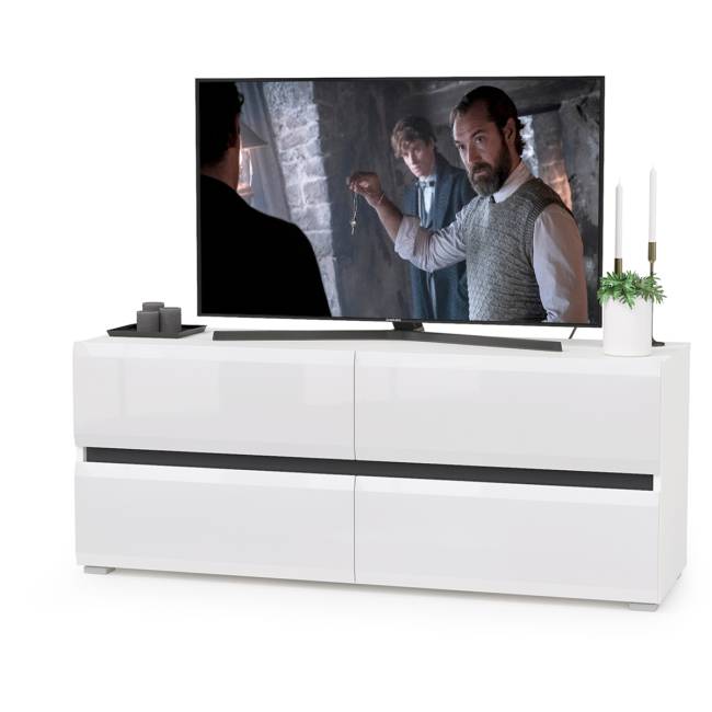 Сидней Комплектация № 25 цвет белый/чёрный/фасады МДФ белый глянец