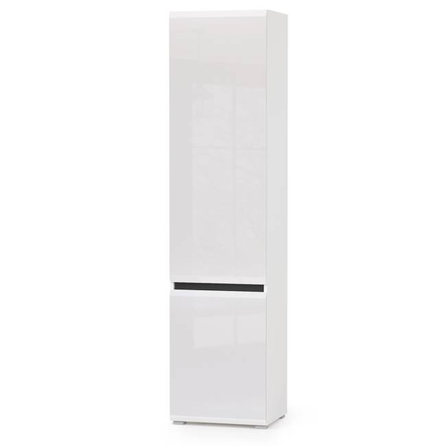 Сидней Комплектация № 25 цвет белый/чёрный/фасады МДФ белый глянец