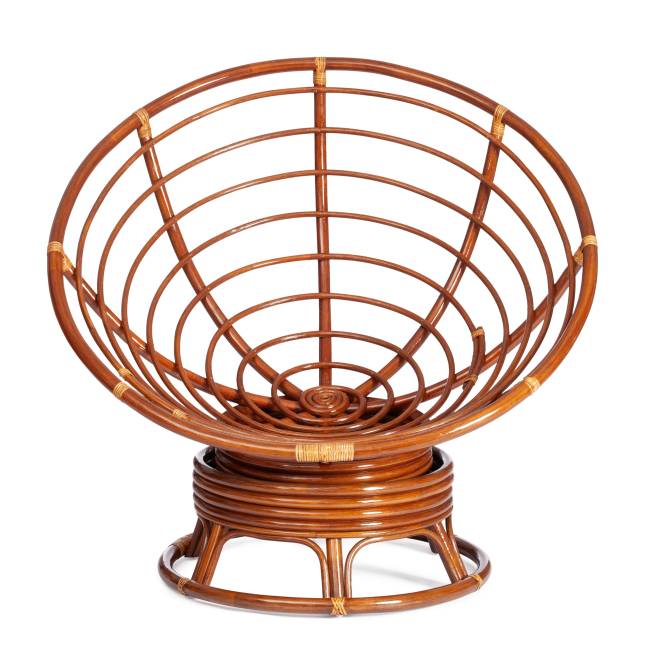 Кресло-качалка PAPASAN/ПАПАСАН w 23/01 B /без подушки/ 115х78х104 см, Pecan (орех)
