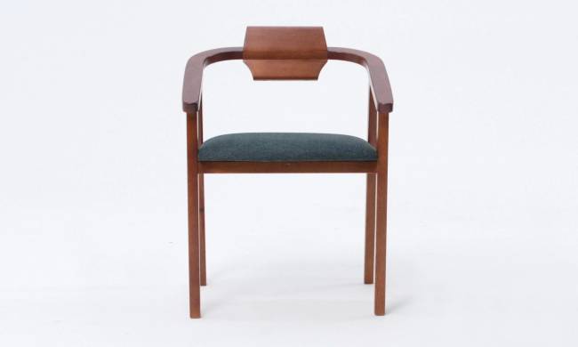 Стул-кресло Челси ПМ орех/зелёный