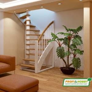 Деревянная лестница К-005м/1