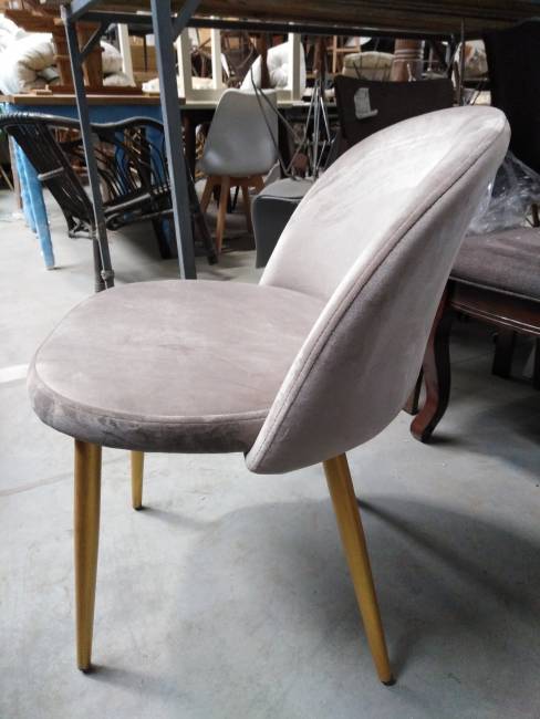 Набор из 2-х складных столиков Secret De Maison DEWI ( mod. M-5259 AB )  металл, 47х47х67/39х39х54, античная медь античная медь металл