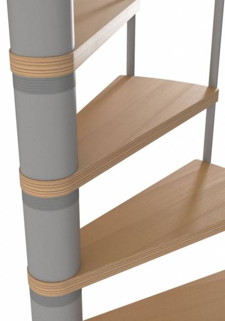 Винтовая лестница Calgary Grey d140 Винтовая лестница Calgary Grey d140