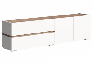 Атлон белый / дуб вотан