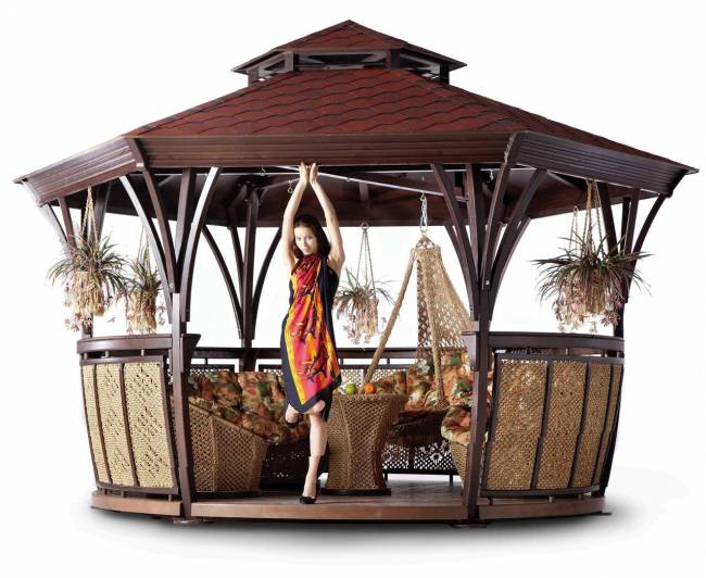 Беседка "Грация XL" полиамидная Беседка "Грация XL" полиамидная