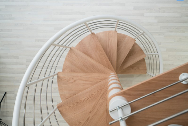 Винтовая лестница Montreal STYLE d120 Белый