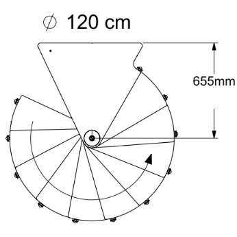 Винтовая лестница Montreal STYLE d160 Винтовая лестница Montreal STYLE d160