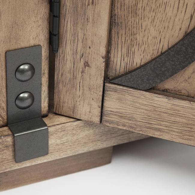 Комод Rookery/Рукери (мод. 4280-SE(R)) массив гевеи/МДФ, 142х44х96см, античный дуб античный дуб дерево гевея, МДФ