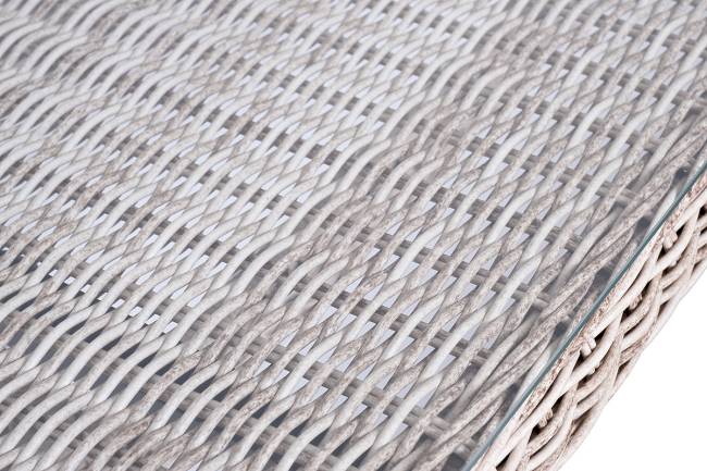 "Катания" обеденная группа плетеная на 6 персон, цвет бежевый "Катания" обеденная группа плетеная на 6 персон, цвет бежевый