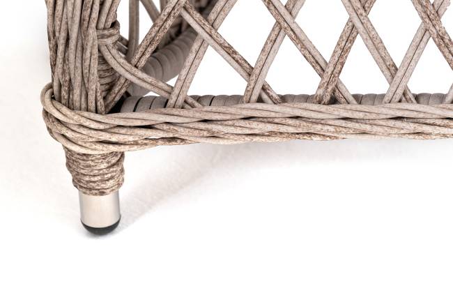 "Катания" обеденная группа плетеная на 6 персон, цвет бежевый "Катания" обеденная группа плетеная на 6 персон, цвет бежевый