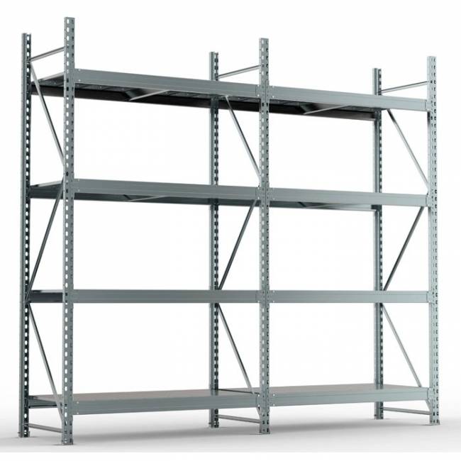 Стеллаж металлический SGR-V-Zn 12104-2,5-DS Стеллаж металлический SGR-V-Zn 12104-2,5-DS