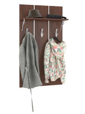 Вешалка настенная Глория 2 127 цвет дуб кальяри