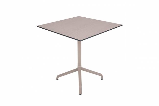 Стол складной квадратный Frasca Mini 70*70, тортора (база + столешница)