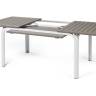 Стол пластиковый раздвижной Alloro 140 Extensible белый, тортора 1400-2100х1000х730 мм