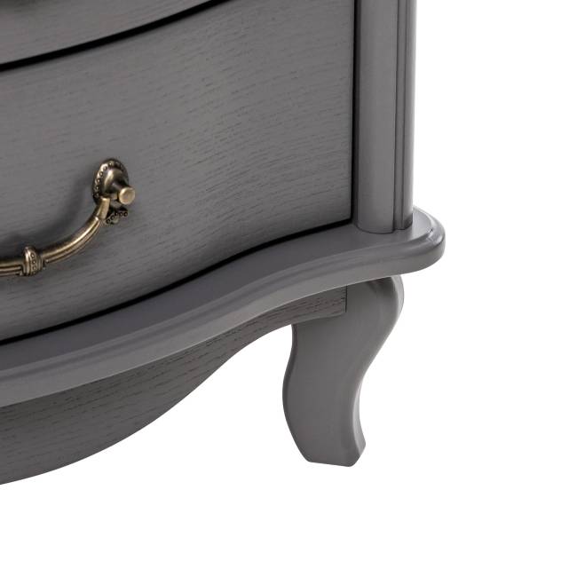 Тумба прикроватная Leset "Джульетта" (2 ящ.) Серый ясень