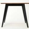 Стол Сканди М 90 чёрное дерево/орех Стол Сканди М 90 чёрное дерево/орех