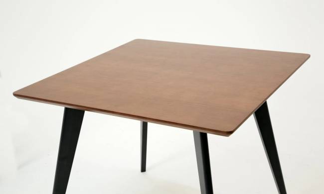 Стол Сканди М 90 чёрное дерево/орех Стол Сканди М 90 чёрное дерево/орех