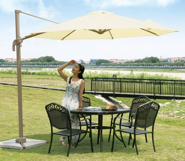Садовый зонт Garden Way А002-3000, кремовый Садовый зонт Garden Way А002-3000, кремовый