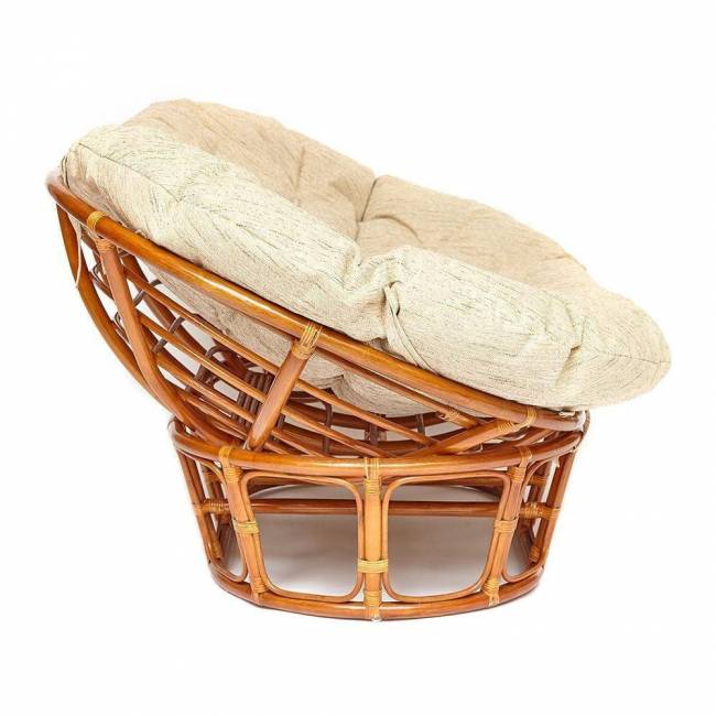 Диван MAMASAN/МАМАСАН 23/02 W /с подушкой/ подушка 182х119 см, 169х102х80 см, Cognac (коньяк), ткань, Старт Cognac (коньяк)