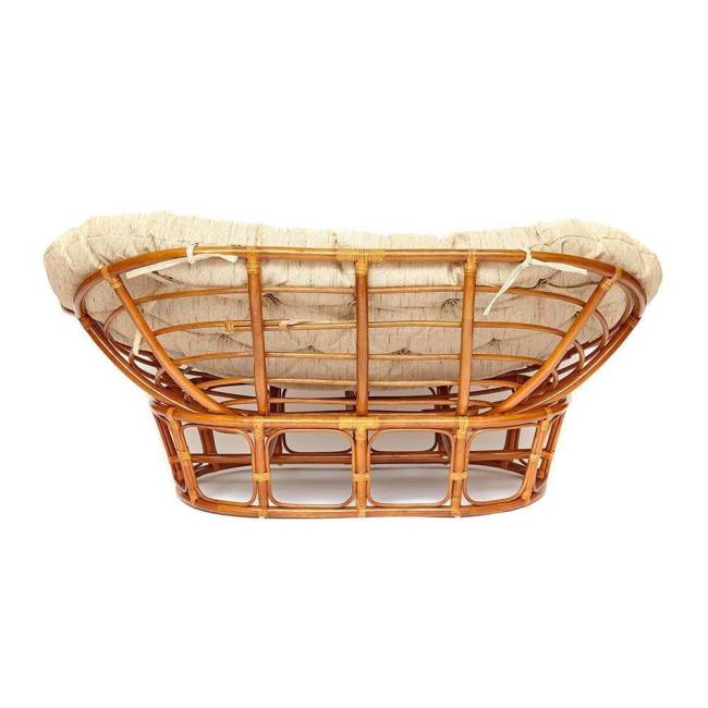 Диван MAMASAN/МАМАСАН 23/02 W /с подушкой/ подушка 182х119 см, 169х102х80 см, Cognac (коньяк), ткань, Старт Cognac (коньяк)