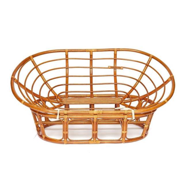 Диван MAMASAN/МАМАСАН 23/02 W /с подушкой/ подушка 182х119 см, 169х102х80 см, Cognac (коньяк), ткань, Старт Cognac (коньяк)