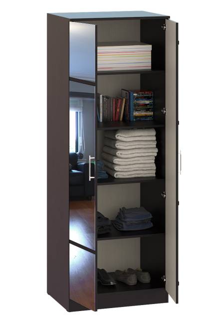 Сакура Шкаф 2-х створчатый комбинированный