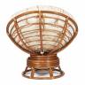 Кресло-качалка PAPASAN/ПАПАСАН w 23/01 B /с подушкой/ 115х78х104 см, Pecan (орех), ткань Старт
