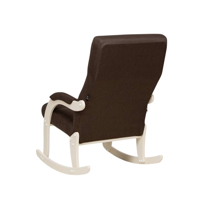 Кресло-качалка Leset Дэми Слоновая кость Malmo 28 (коричневый)