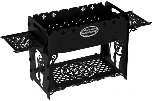 Мангал разборный "Медведь", стандарт, ST3, 2мм Мангал разборный "Медведь", стандарт, ST3, 2мм