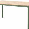 Стол обеденный деревянный Armona зеленый, натуральный 2000х1000х760 мм Стол обеденный деревянный Armona зеленый, натуральный 2000х1000х760 мм