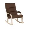 Кресло-качалка Leset Дэми Слоновая кость V23 молочный шоколад Кресло-качалка Leset Дэми Слоновая кость V23 молочный шоколад