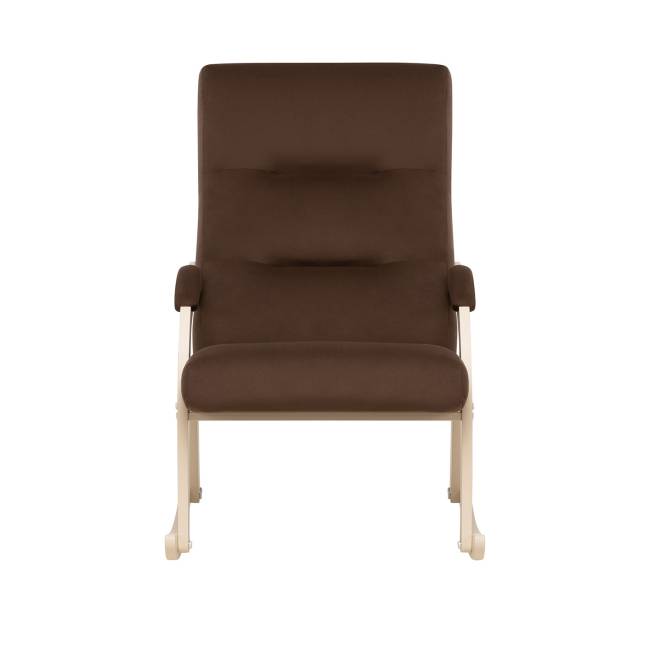 Кресло-качалка Leset Дэми Слоновая кость V23 молочный шоколад Кресло-качалка Leset Дэми Слоновая кость V23 молочный шоколад