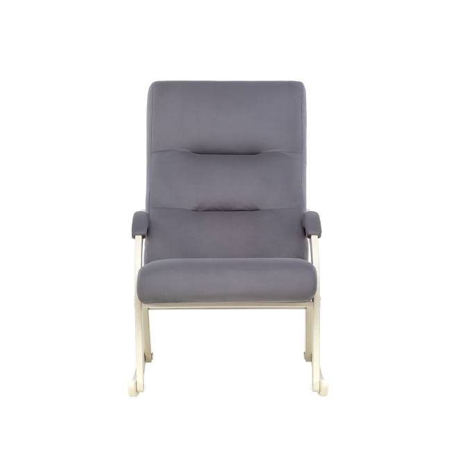 Кресло-качалка Leset Дэми Слоновая кость V32 серый Кресло-качалка Leset Дэми Слоновая кость V32 серый