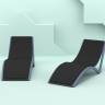 Матрас для шезлонга Slim черный 2040х620х30 мм